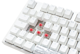 Ducky One 3 - Pure White Nordic - TKL - Cherry Silent Red