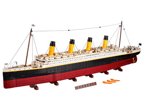 LEGO Icons 10294 Titanic – producentbillede af byggesættets model