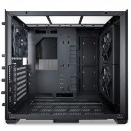 Lian Li O11 Air Mini - Midi-Tower - Härdat glas - Svart