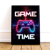 "Game Time" Affisch