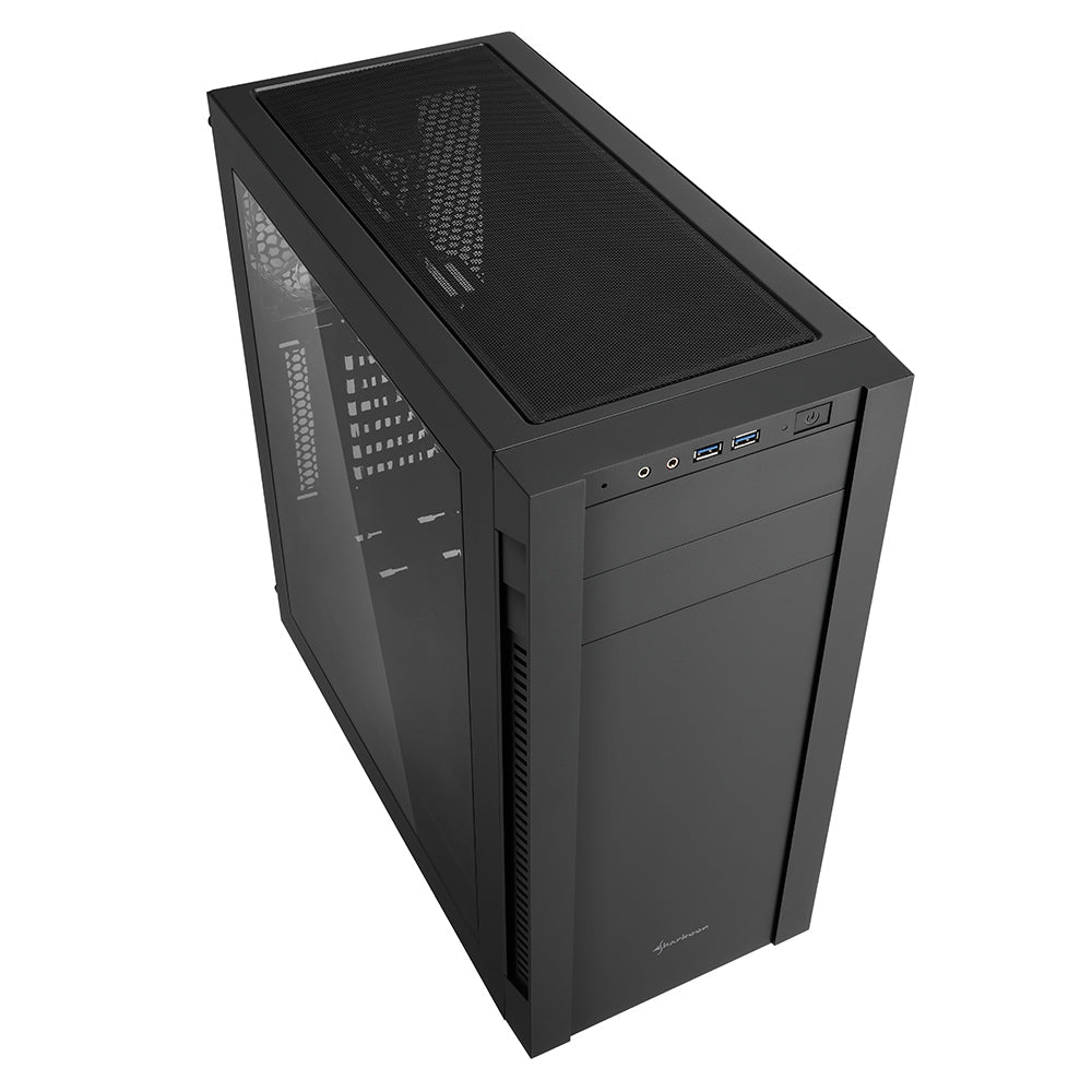 Sharkoon S25-W - USB 3.0 - ATX - MicroATX - Mini-ITX - Med Fönster