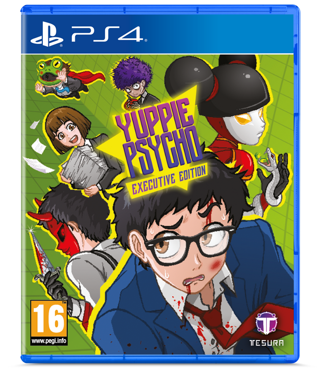 Yuppie Psycho (Executive Edition) – PlayStation 4 – spilomslag