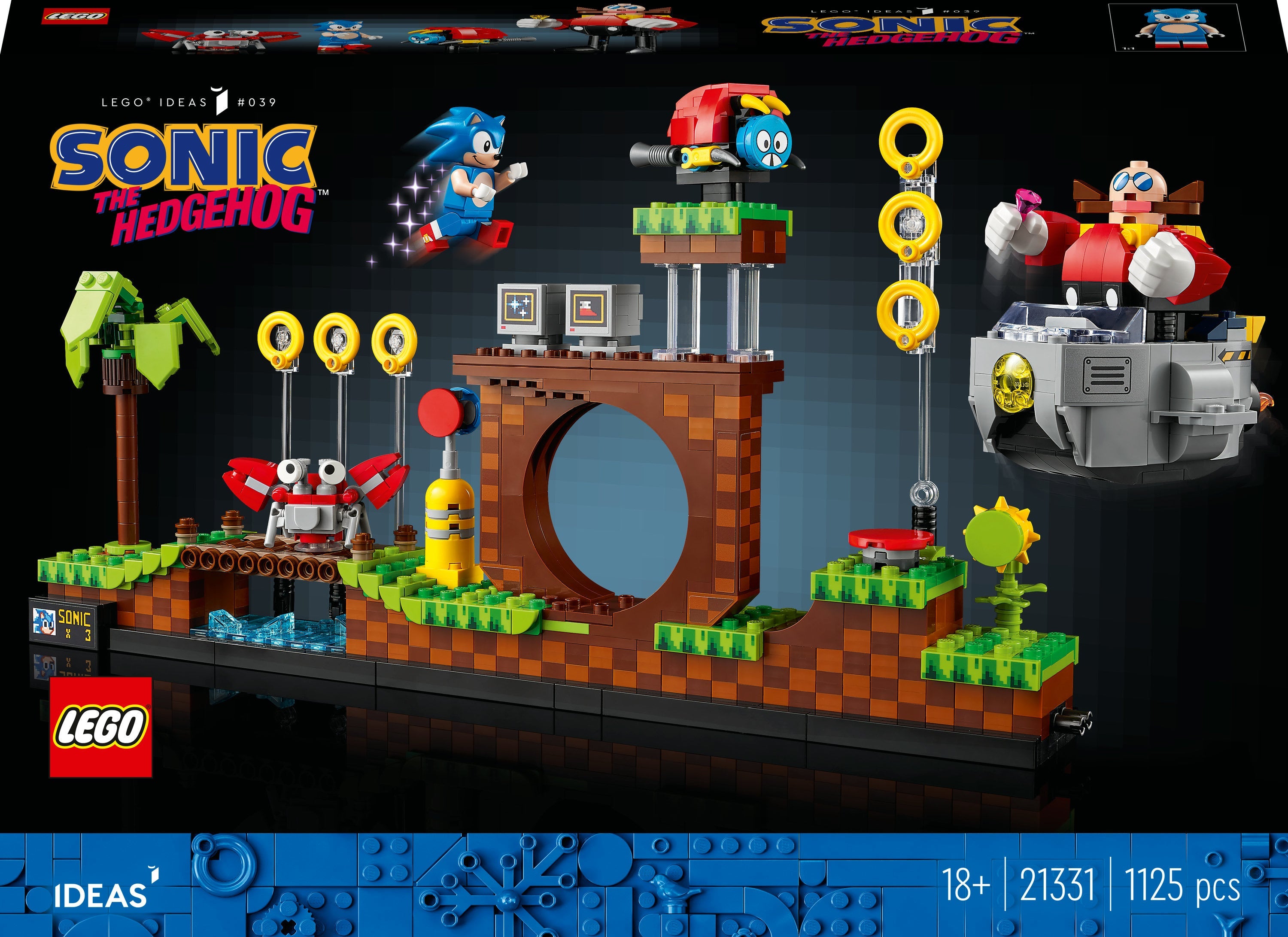 LEGO Idéer - Sonic - Green Hill Zone (21331)