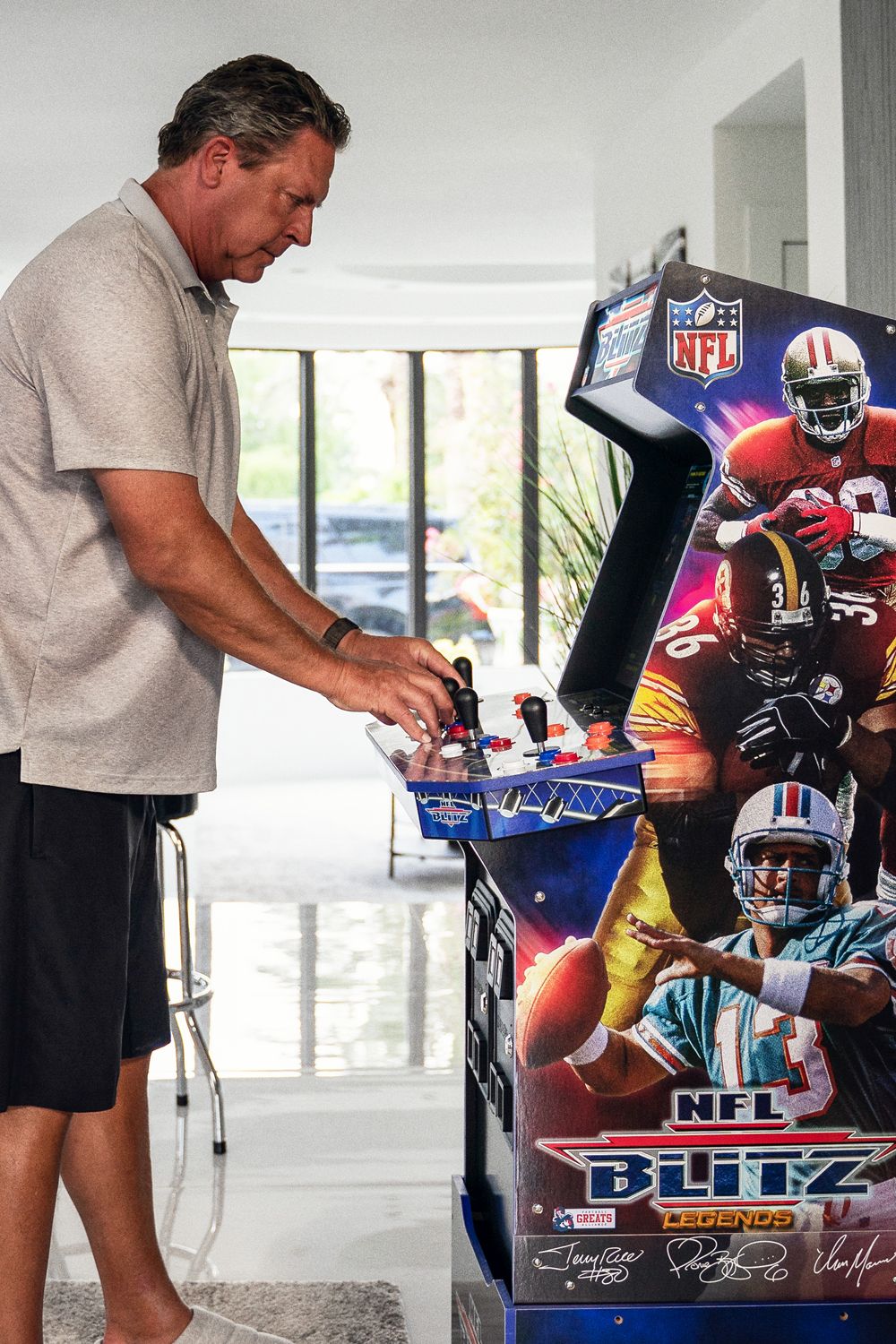 Arcade 1Up NFL Blitz 4-Player Arcade