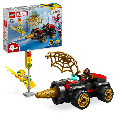LEGO 10792 Marvel Spidey and his Super Friends Spidey's Drill Vehicle, construction toy Lego