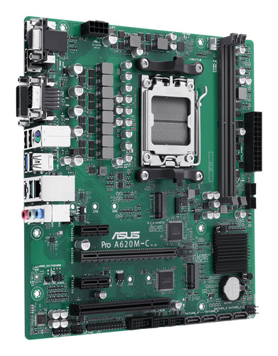 ASUS PRO A620M-C-CSM – bundkortets sokkel og stik