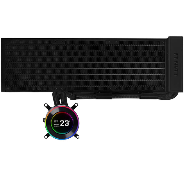 Lian Li Hydroshift II LCD-C, 360N fanless, Black Lian Li