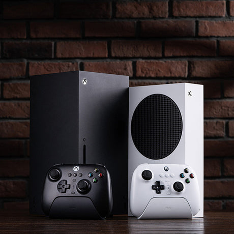 8BitDo Ultimate 3-mode controller – sort – Xbox/PC/mobil – sort controller ved Xbox-konsoller – konsoller medfølger ikke