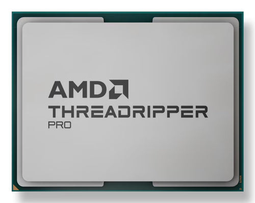 AMD Ryzen Threadripper PRO 9985WX – 64 kerner – Boxed uden køler – processoren set ovenfra uden køler