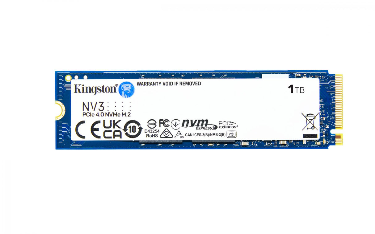 M.2 1TB Kingston NV3 NVMe PCIe 4.0 x 4 Kingston