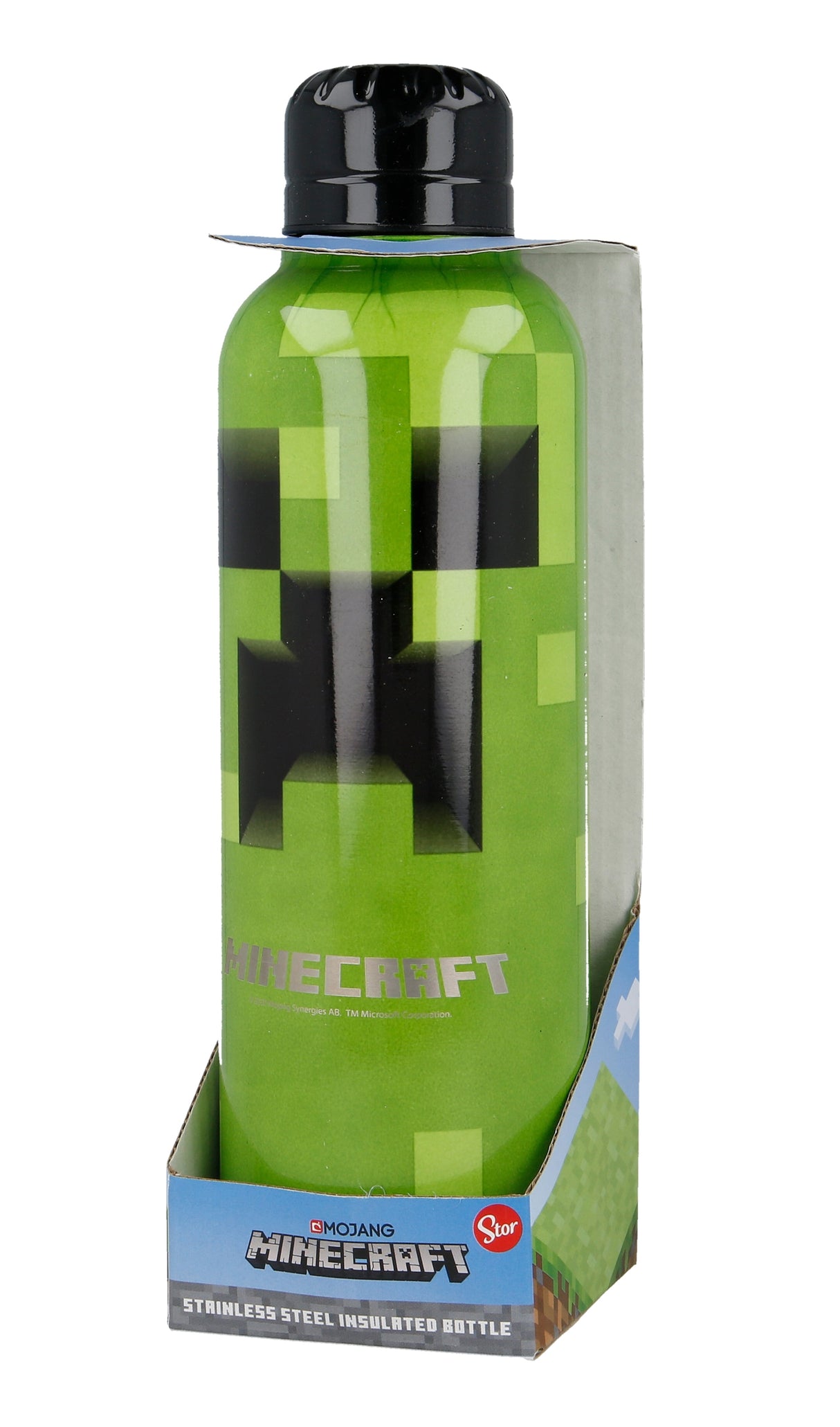 VATTENFLASKA AV STÅL - 515 ML MINECRAFT