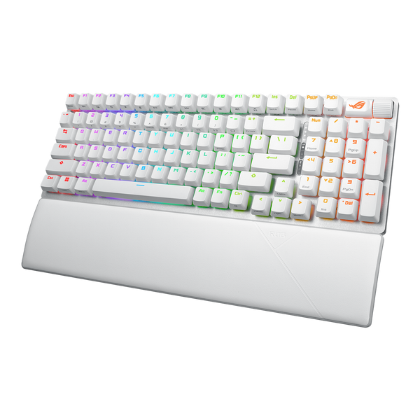 ASUS ROG STRIX SCOPE II 96 Trådlöst RGB-speltangentbord ROG NX Snow Switches - Vit