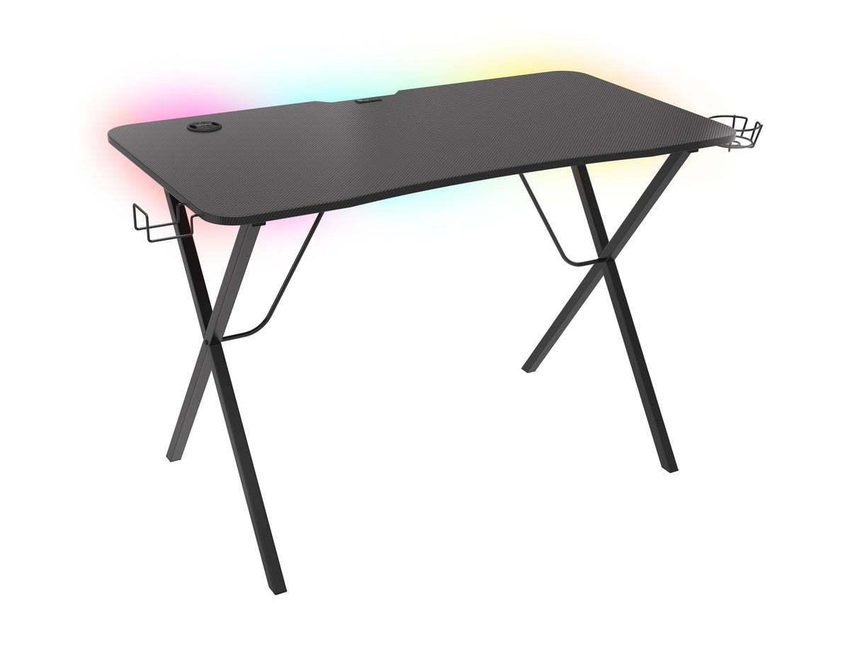 Genesis Holm 200 RGB Spelbord - Svart