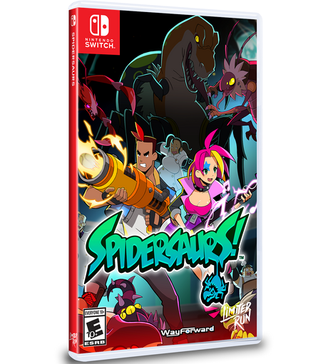 Spidersaurs (Limited Run Games) (Import) – omslag til Nintendo Switch