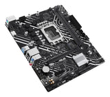 ASUS PRIME H610M-K D4 ARGB bundkort set fra oven