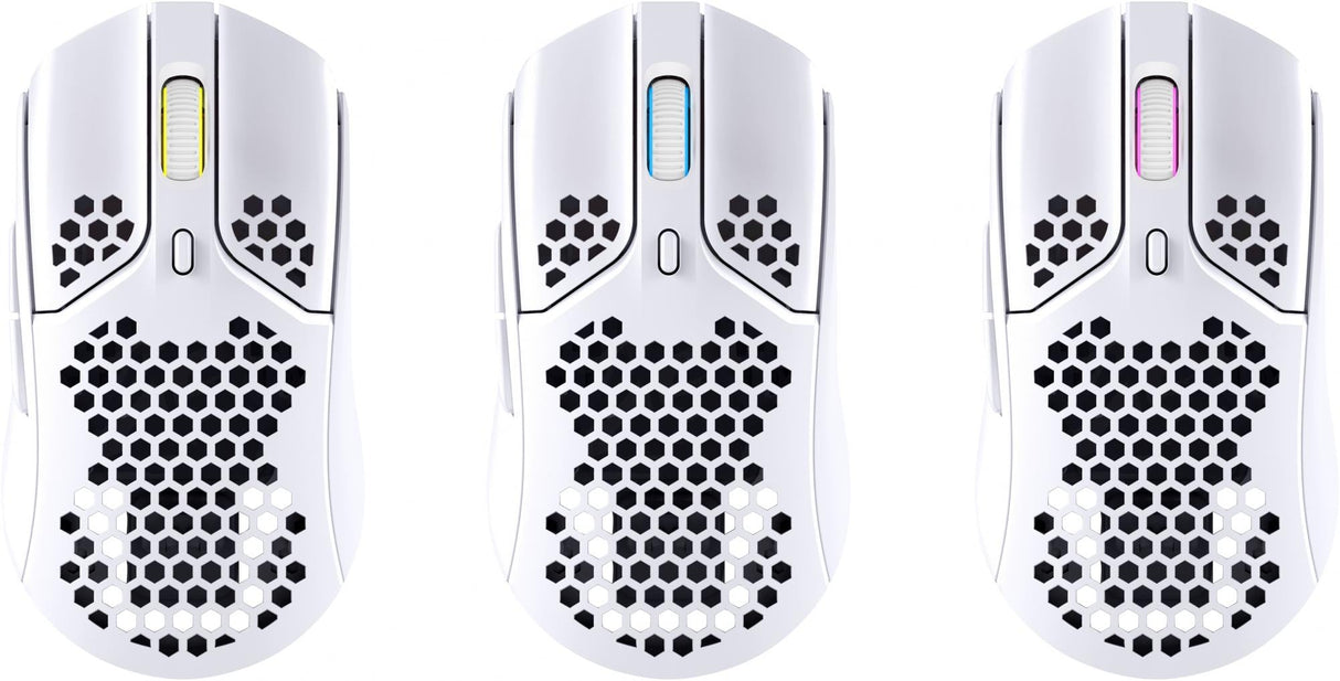 HyperX Pulsefire Haste Optical Wireless Rosa Vit