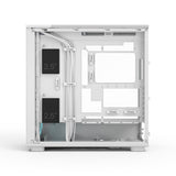 Midi Epoch XL White TG RGB Clear tint Fractal design