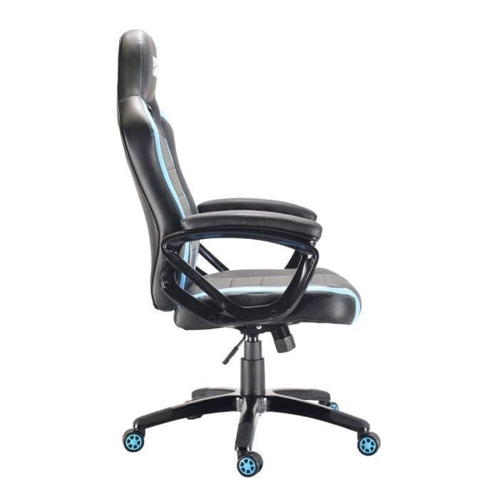 DON ONE - Belmonte Gamer Chair Blå - PU-läder - Upp Till 150 KG