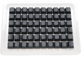 Ducky Blank - 132 Keycap Set - Cherry Profile - PBT - Svart