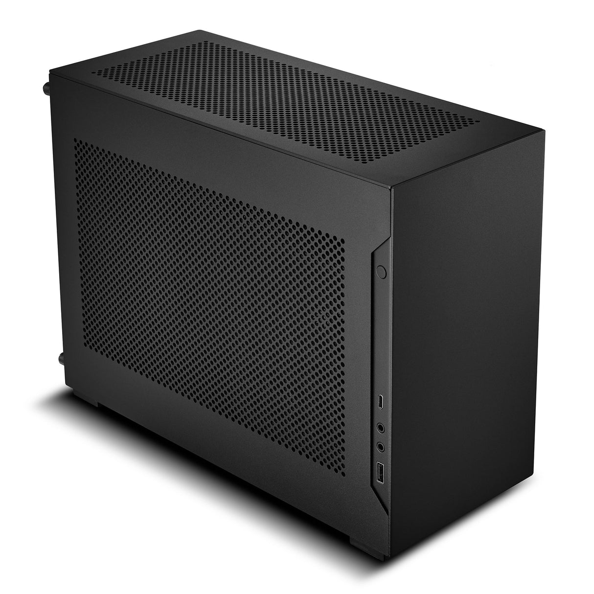 Lian Li A4-H2O X4, MINI-ITX, Svart, Inkluderar PCIE4.0 Riser Card-kabel