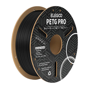 Elegoo PETG Pro filament – sort, 1 kg