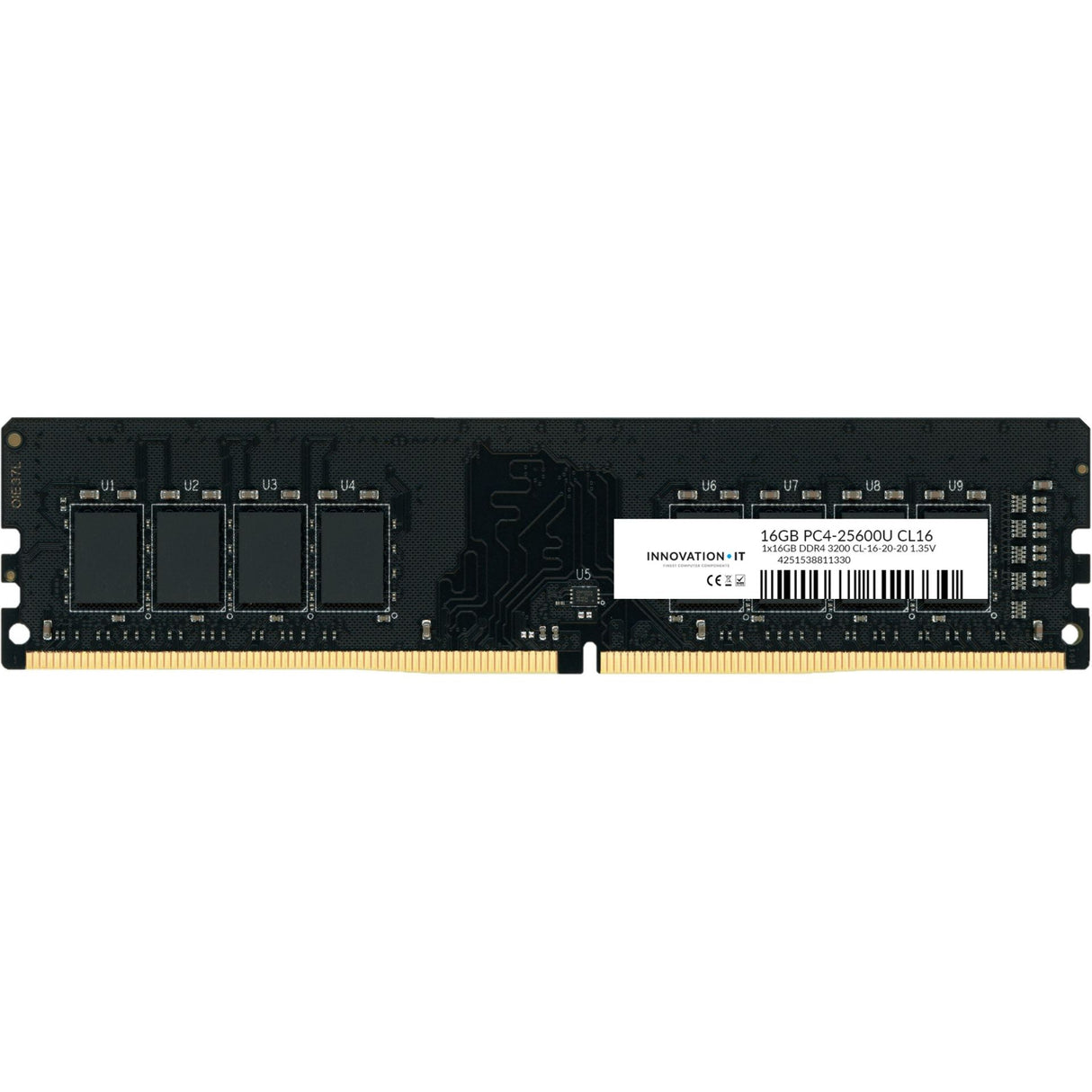 Innovation IT DDR4 RAM - 3200 MHz - 16 GB - CL16-20-20 1.35V LD 8-Chip