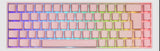 DELTACO GAMING PK95 Tangentbord Mekanisk RGB Trådlös Kabel Nordic