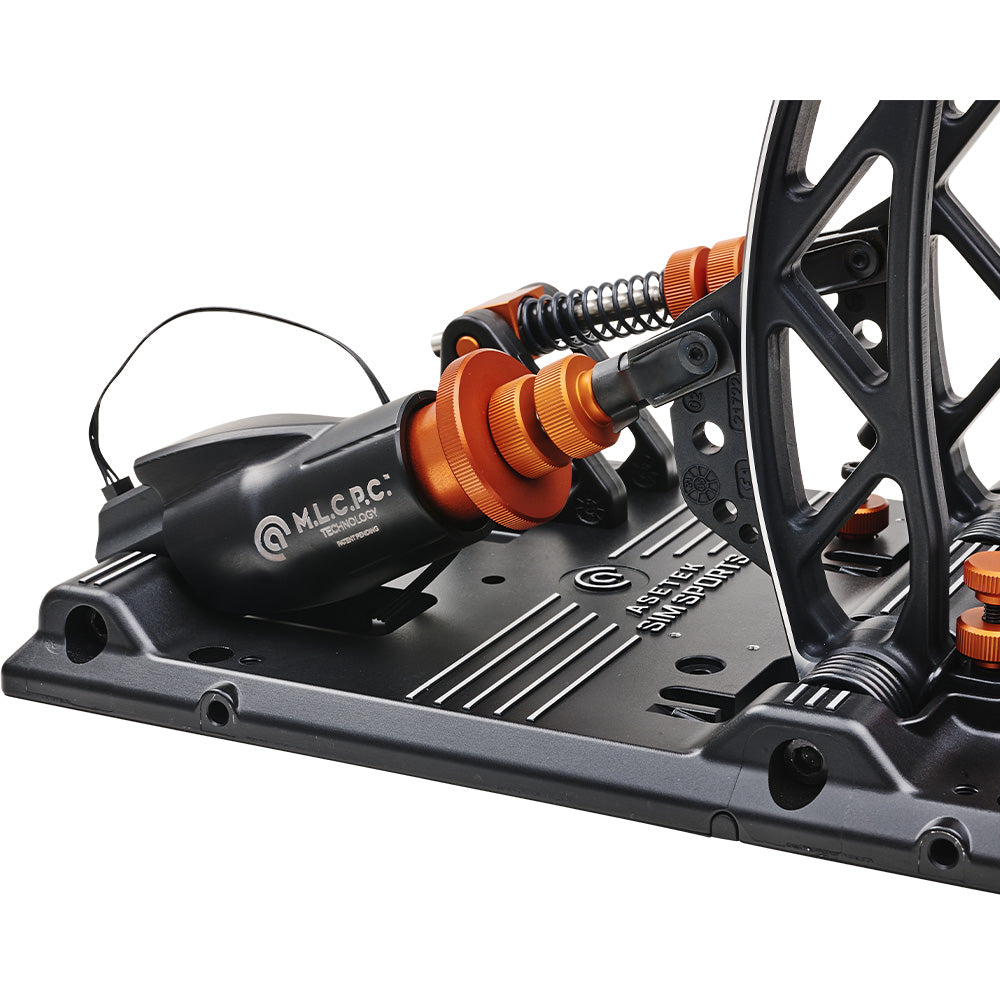 Asetek Forte Sim Racing Pedaler Broms Och Gas