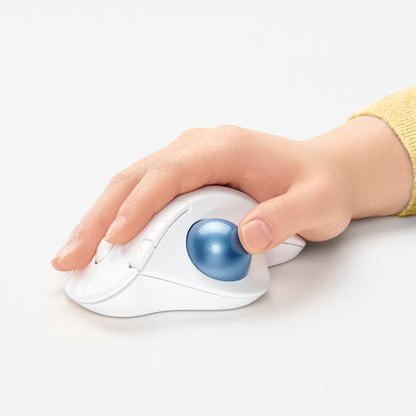 Logitech - ERGO M575 - Offwhite - 2.4GHZ/BT
