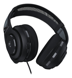Turtle Beach Atlas 200 – Kablet headset – Sort – sort headset skråt forfra