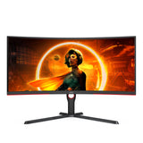 AOC Gaming CU34G3S/BK 34 3440 X 1440 HDMI DisplayPort 165Hz