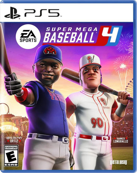 Super Mega Baseball 4 (Import) – PlayStation 5 – spilomslag