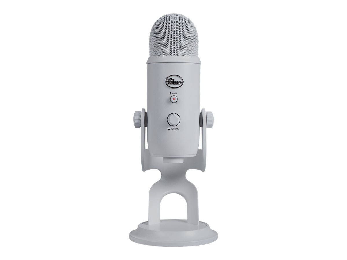 Blå Mic Yeti - Vit