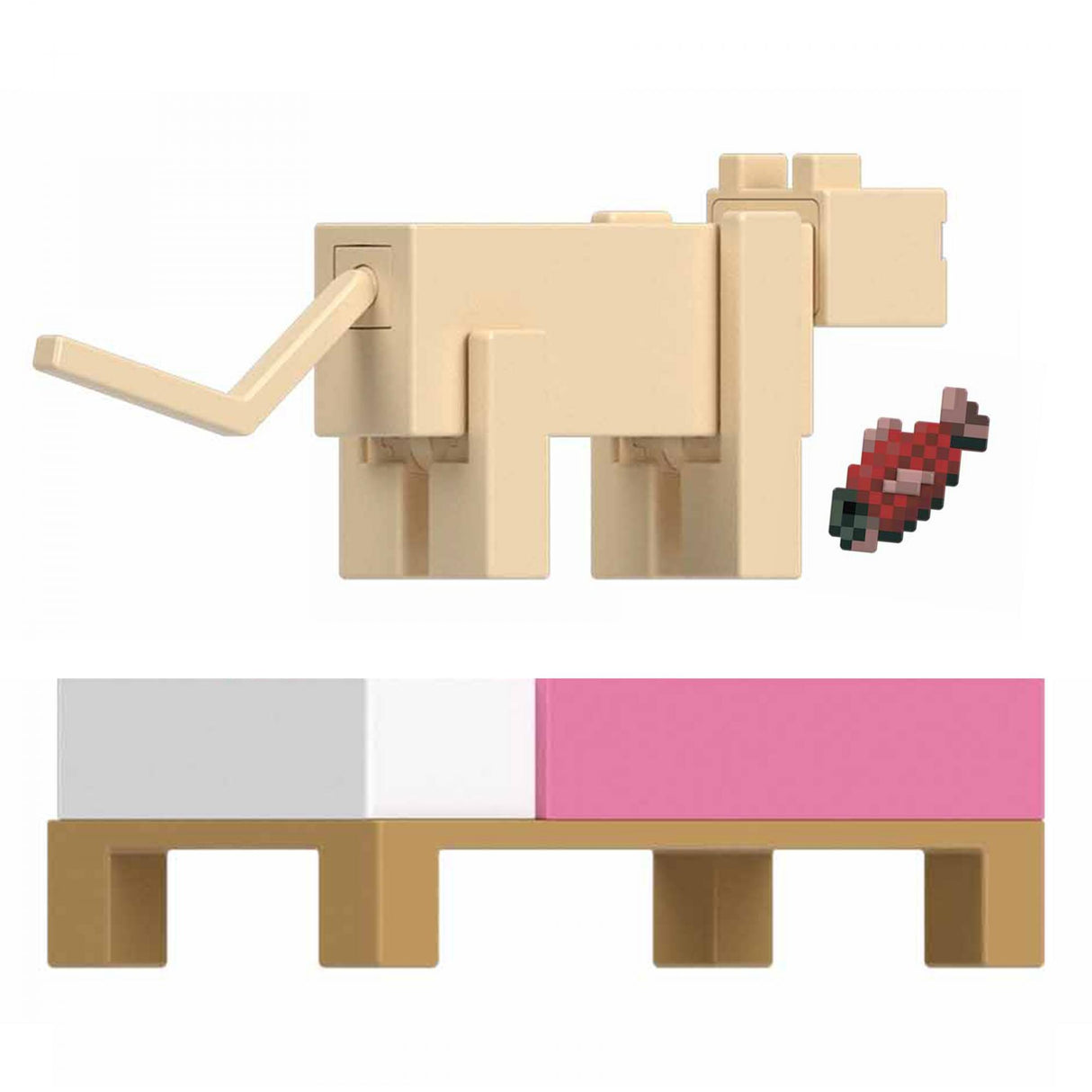 Minecraft - Biombyggen - 8 cm - Persisk katt