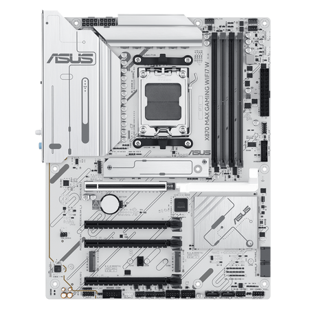 ASUS X870 MAX GAMING WIFI7 WHITE (ATX, X870, AM5, DDR5) ASUS