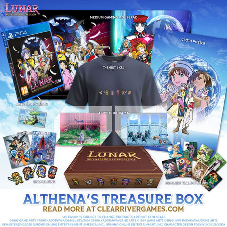 LUNAR Remastered Collection Althena's Treasure Box (Game Included in Bundle) Clear River Games