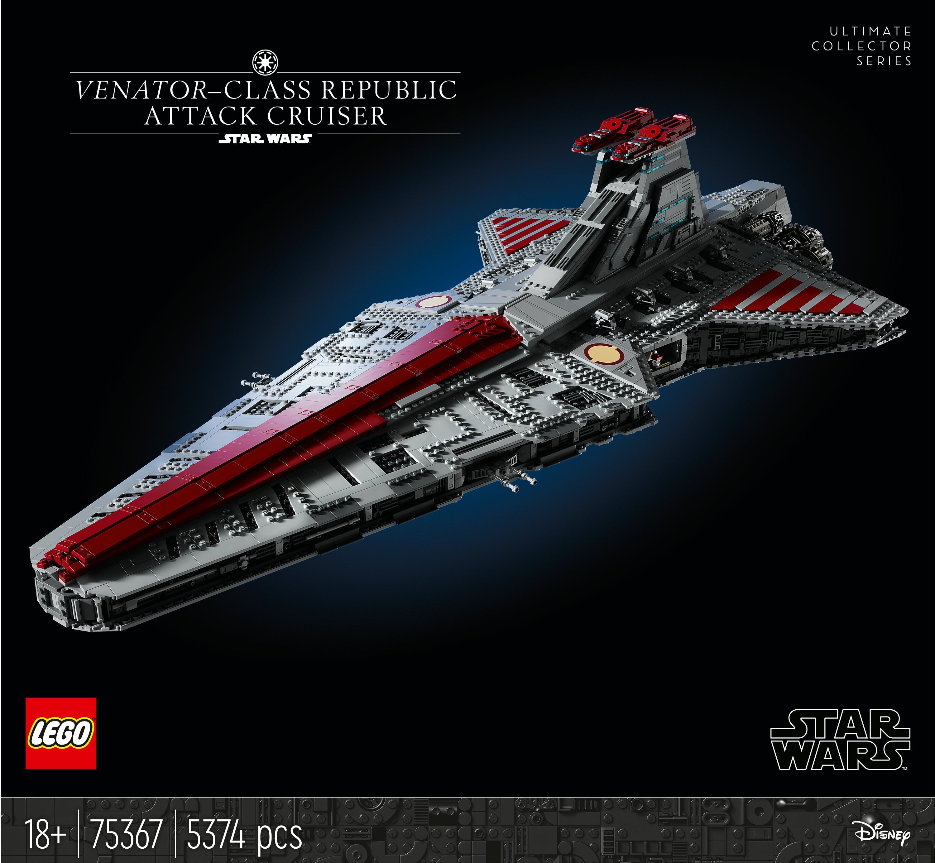 LEGO Star Wars Venator-Class Republic Attack Cruiser 75367