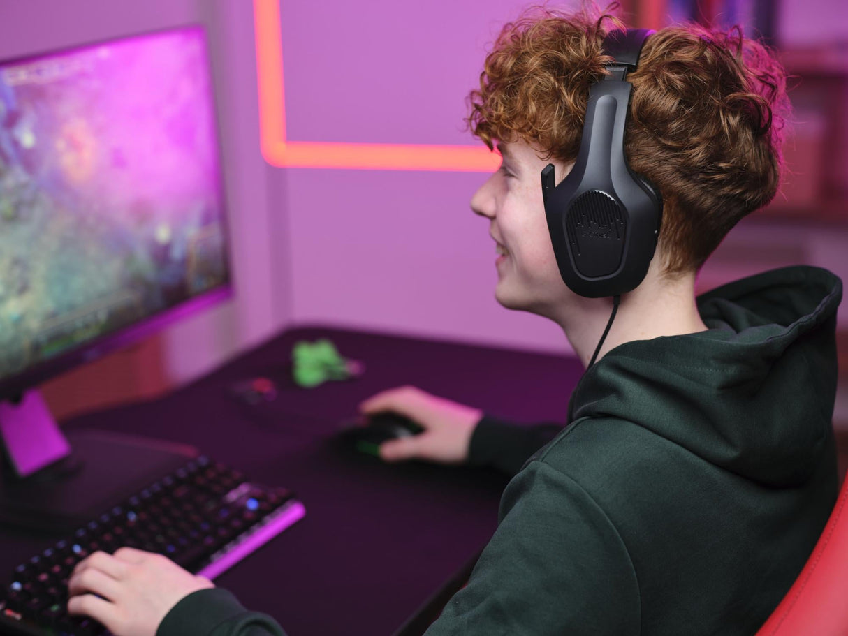TRUST GXT415 ZIROX HEADSET - SVART