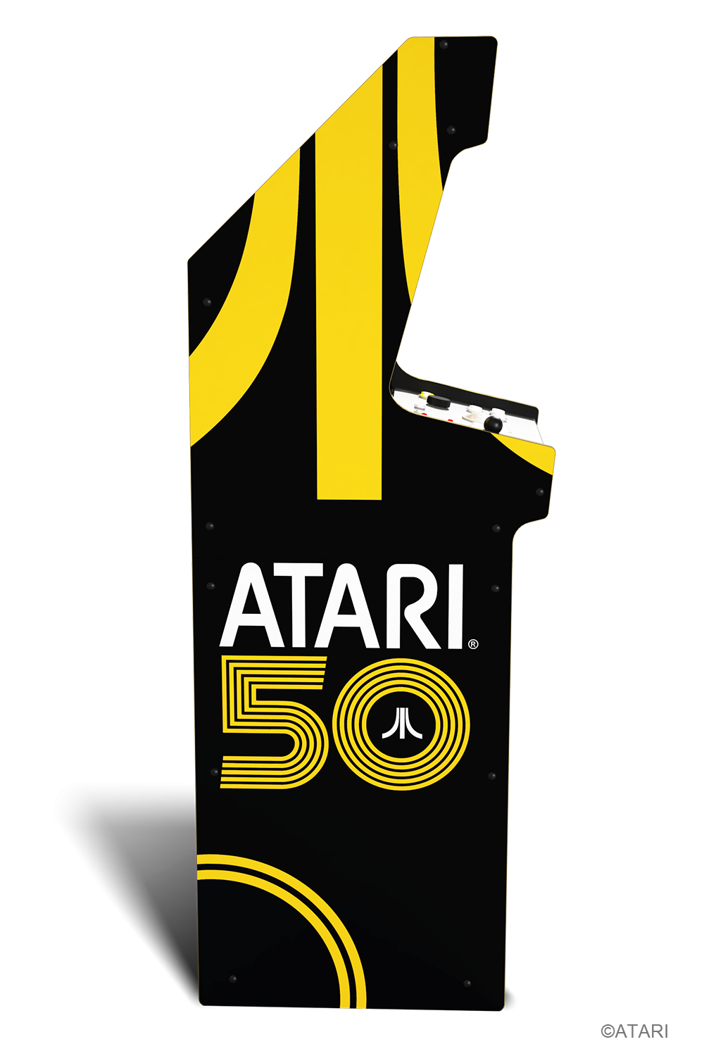 ARCADE 1 UP ATARI 50-årsjubileum DELUXE ARCADE MACHINE - 50 SPEL I 1