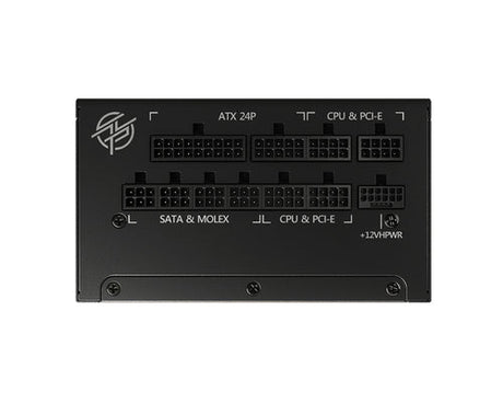 MSI MPG A1000G PCIE5 1000 W strømforsyning - 80 PLUS Gold - visning 2