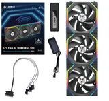 Lian Li UNI FAN SL Trådlös, 3-pack, Svart - 120mm