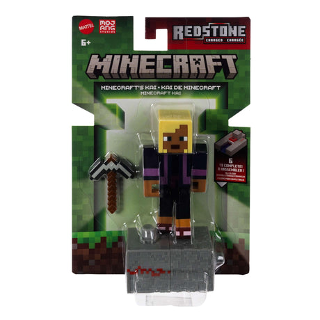 Minecraft - Biome Builds 8cm Figure - Redstone Charged Kai ( JJR86-JL10) Minecraft