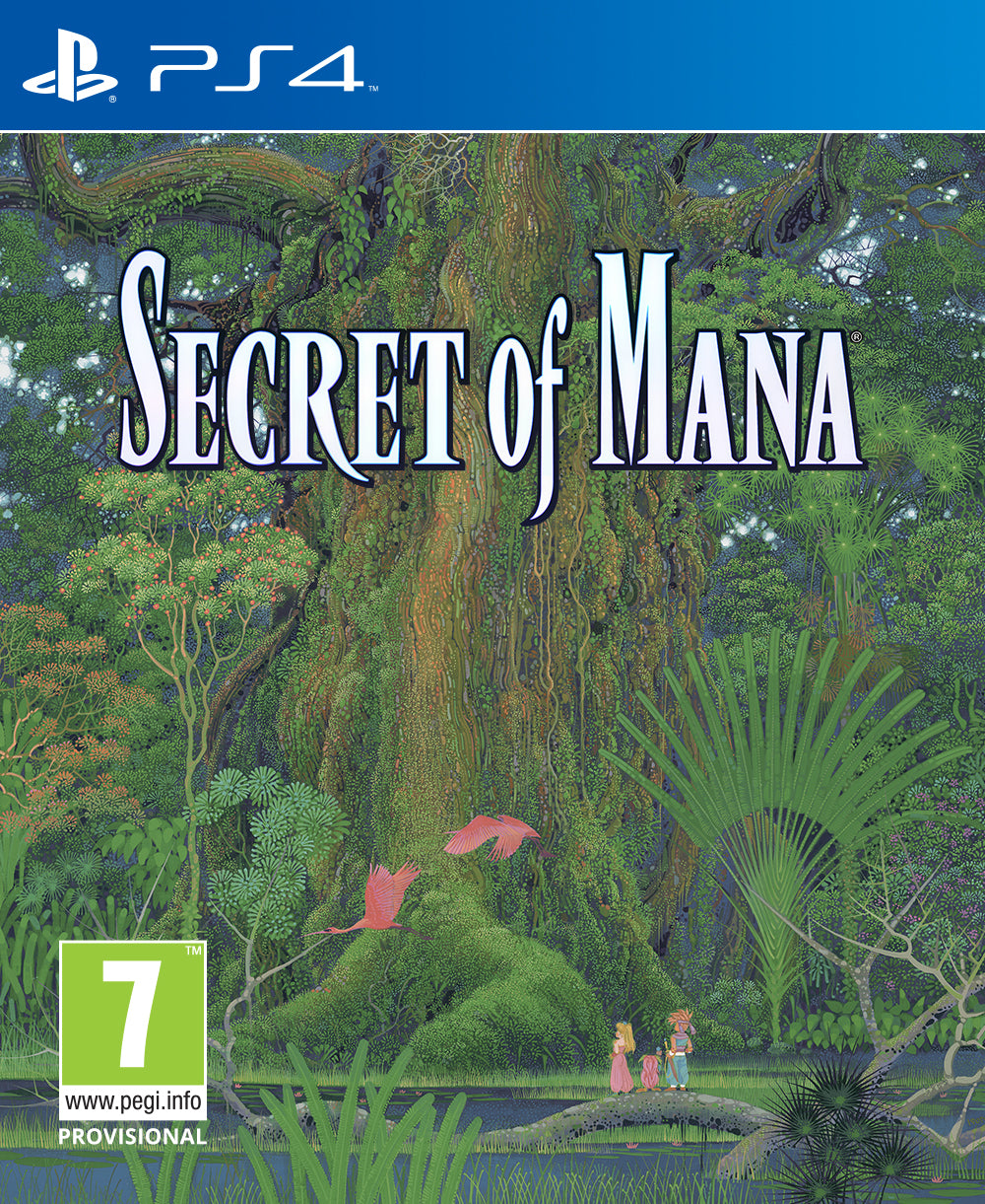 Secret of Mana – PlayStation 4 – spilomslag