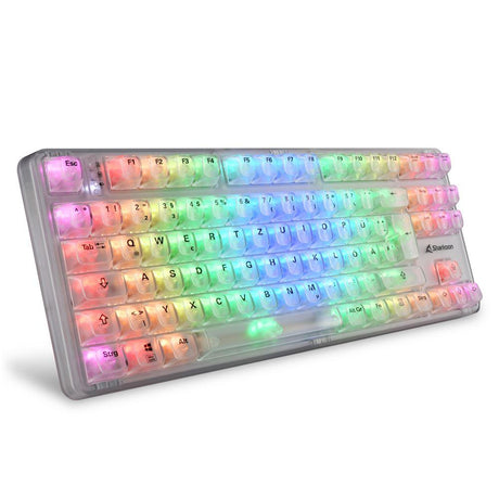 Sharkoon Crystal Shark (white, DE layout, KTT) Sharkoon