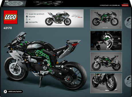 LEGO 42170 Technic Kawasaki Ninja H2R Motorcycle LEGO