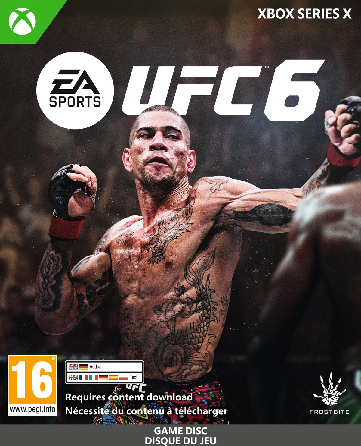 EA Sports UFC 6 – Xbox Series X – spilæske