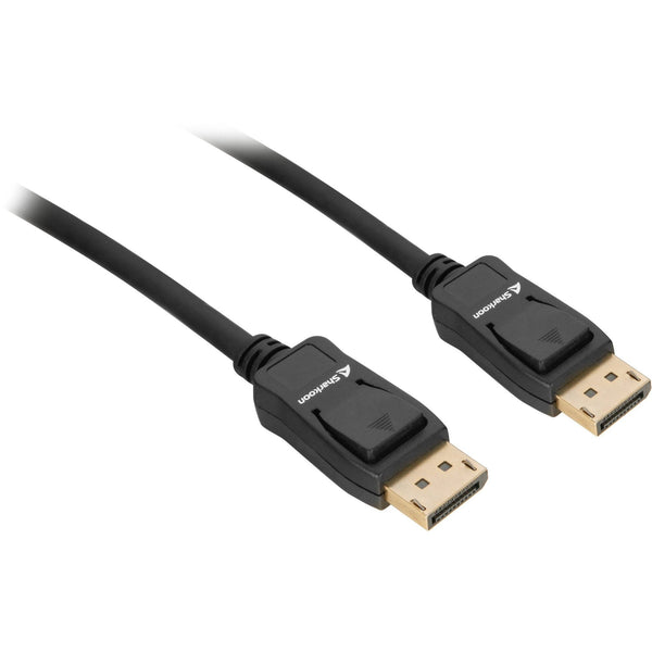 Sharkoon DisplayPort 1.4-kabel – sort, 5 m, 8K