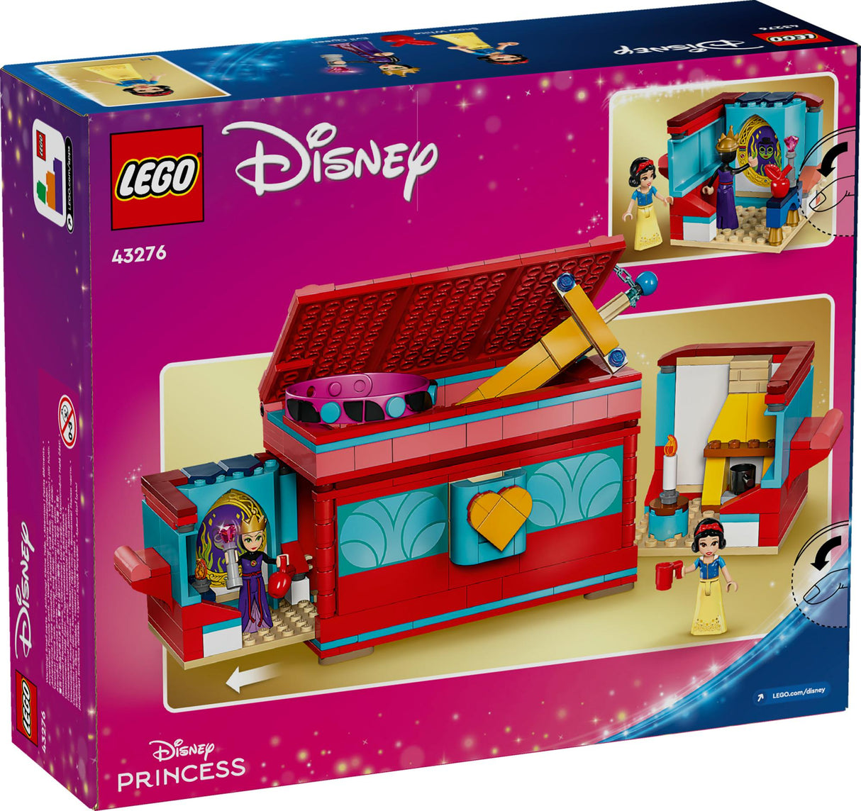 LEGO 43276 Disney Princess Snow White's Jewelry Box LEGO