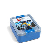 Room Copenhagen LEGO Lunch Box City (blue/silver) Room Copenhagen