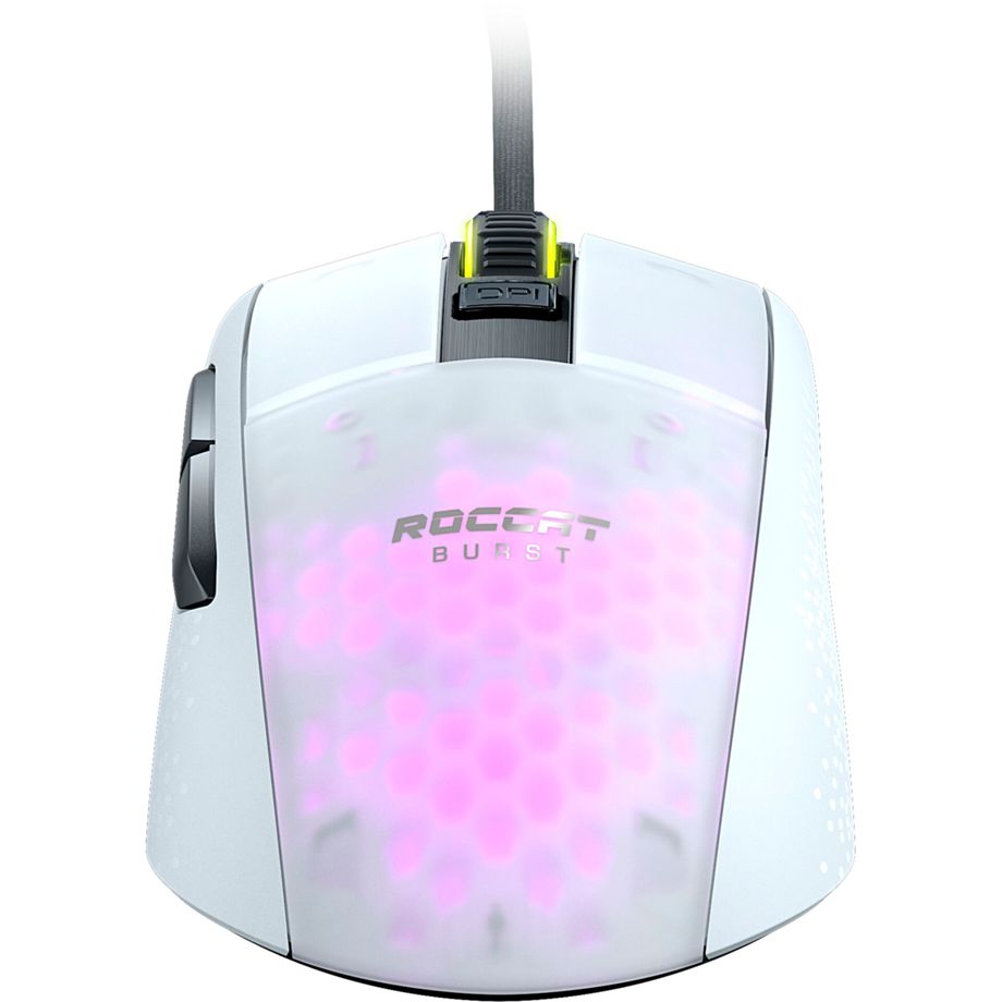 Roccat Burst Pro White RGB Gaming Mus